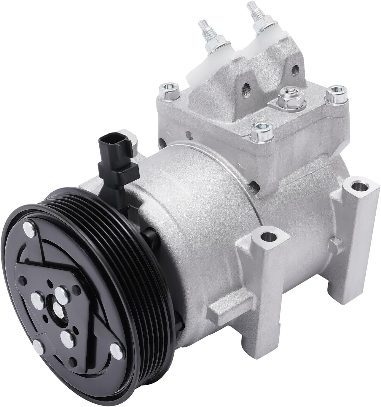 AC Compressor, A/C Air Compressor W/Clutch For 2011 2012 2013 Fo-rd Fiesta 1.6L OE# BE8Z19703A