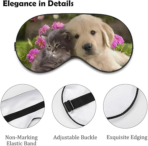 Miniatura 4 de Máscara de ojos personalizada, diseño personalizado, sombra de ojos suave con correa ajustable, añade tu propia imagen, texto, venda para dormir,