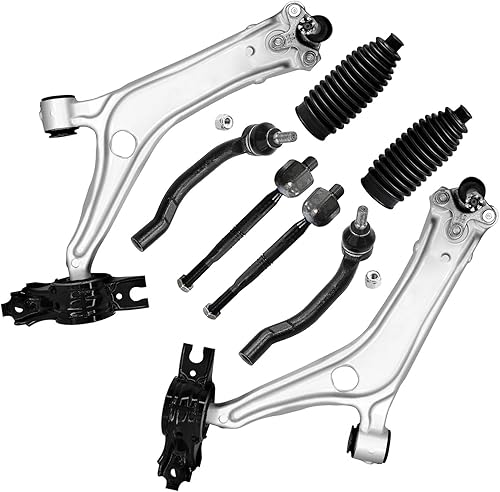Miniatura 178 de Detroit Axle - Kit de suspensión delantera de 8 piezas para Toyota Sienna 2004-2010, brazos de control inferiores con rótulas interiores exteriores