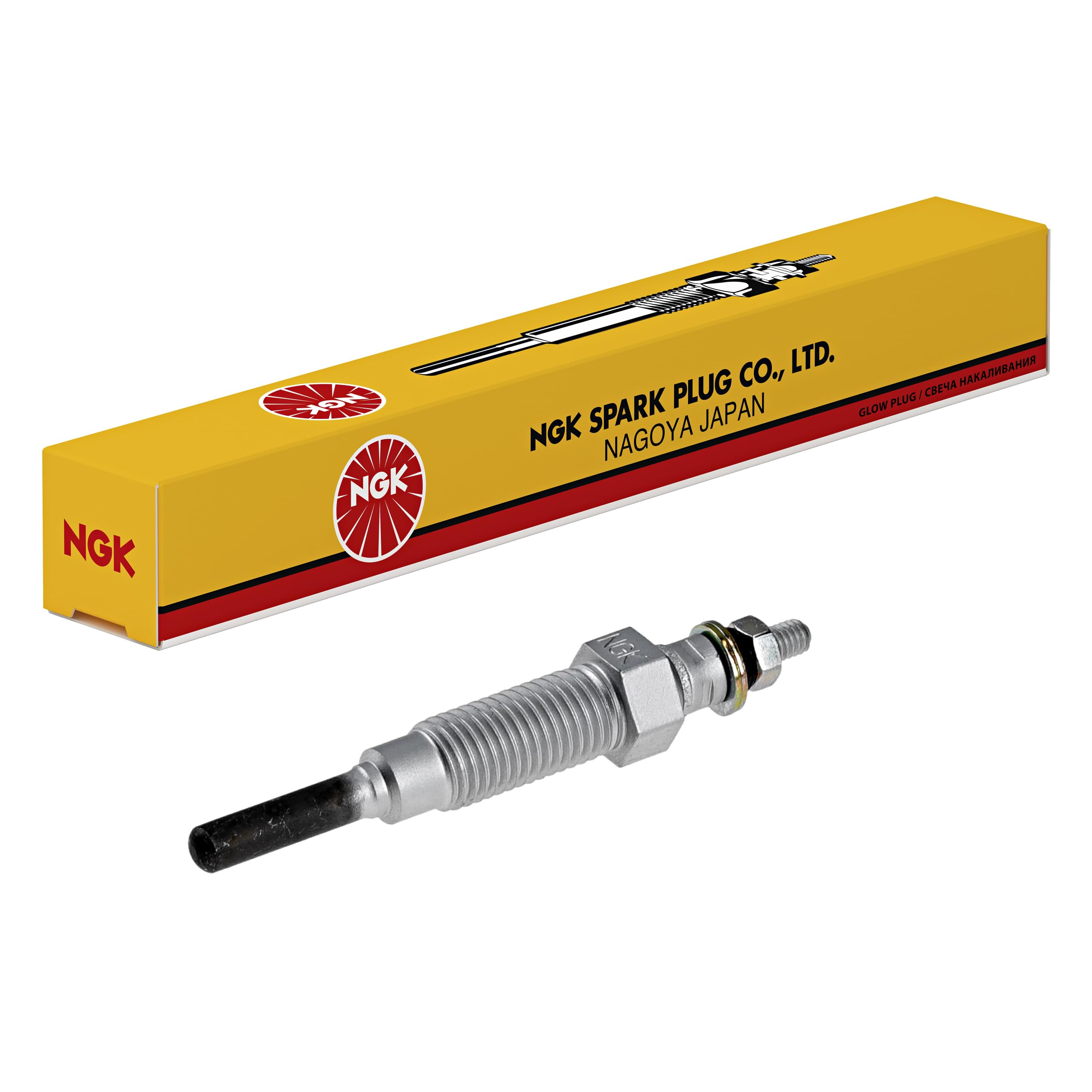 NGK Bougie de préchauffage Diesel 10,5V Ouverture de la clé:12 mm Filetage:M10 x 1,25 Version de bougie de préchauffage:Bougie de préchauffage métallique