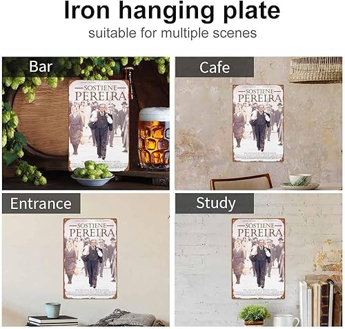 Miniatura 4 de Pereira Declares Poster Bar Club Man Cave Living Room Kitchen Garage Bathroom Home Art Wall Decoration Plaque, 8Inch X 12Inch