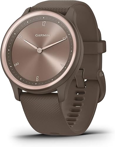 Miniatura 18 de Garmin G010-N2566-01 Vivomove Sport - Reloj inteligente híbrido de salud y bienestar con pantalla táctil, color marfil, certificado (renovado)