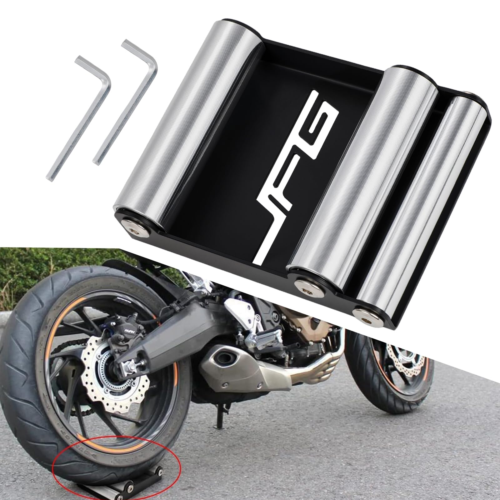 GRAND PITSTOP Groller Support d'entretien pour moto et sports motorisés