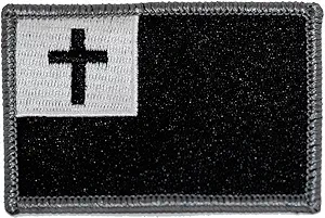 Tactical Christian Flag - Black