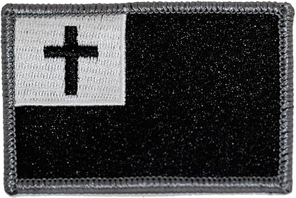 Tactical Christian Flag - Black