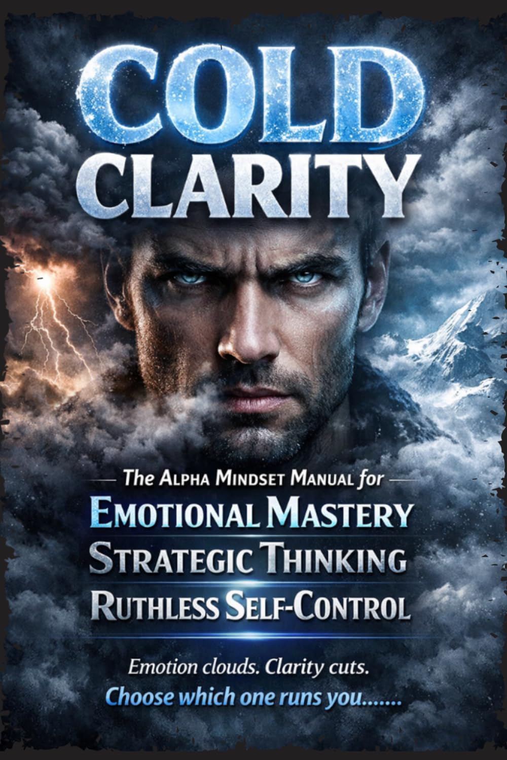 COLD CLARITY: The Alpha Mindset Manual for Emotional Mastery, Strategic Thinking, and Ruthless Self-Control
