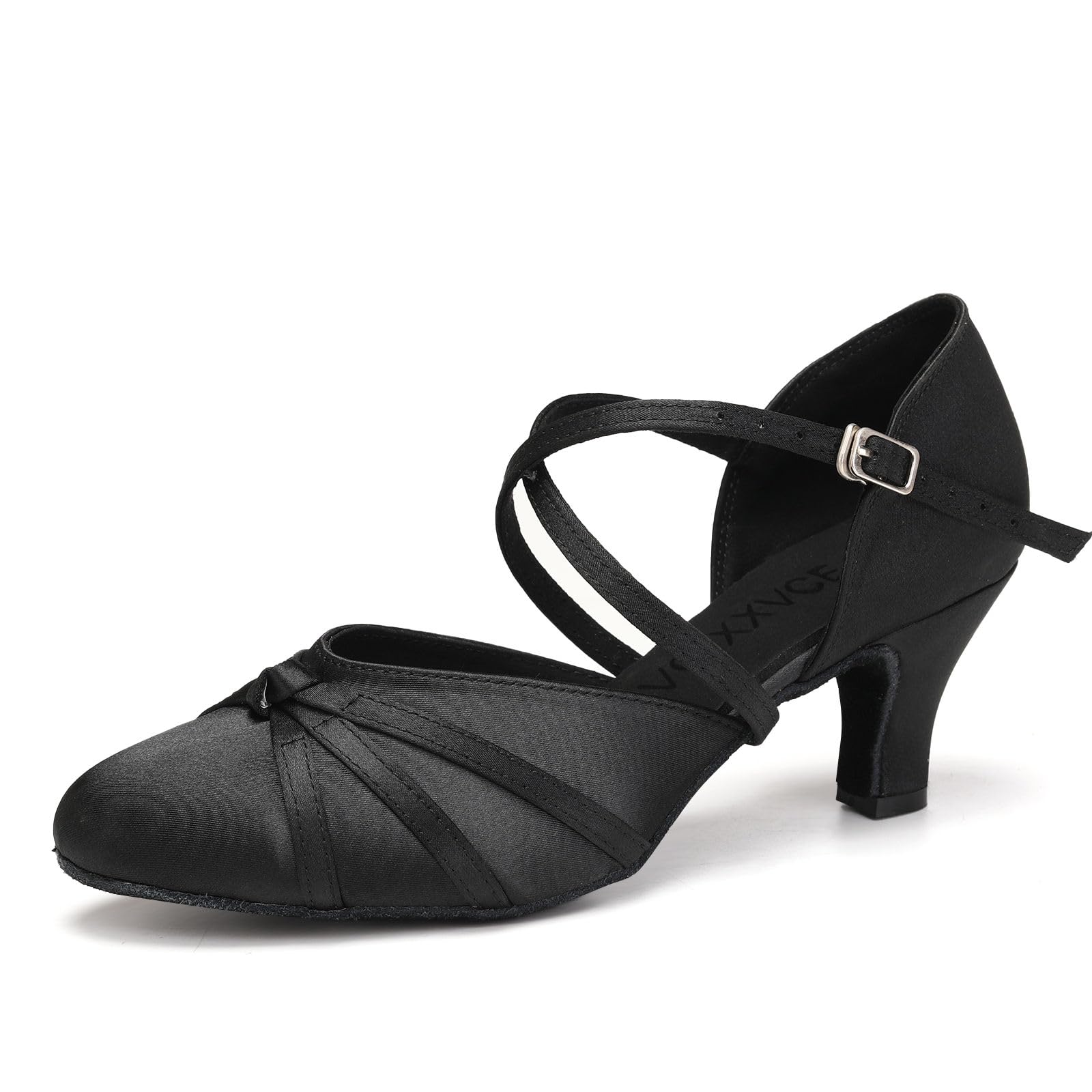 Scarpe Ballo da Sala Donna Punta Chiusa Standard Salsa Tango Moderna Scarpe da Ballo Latino