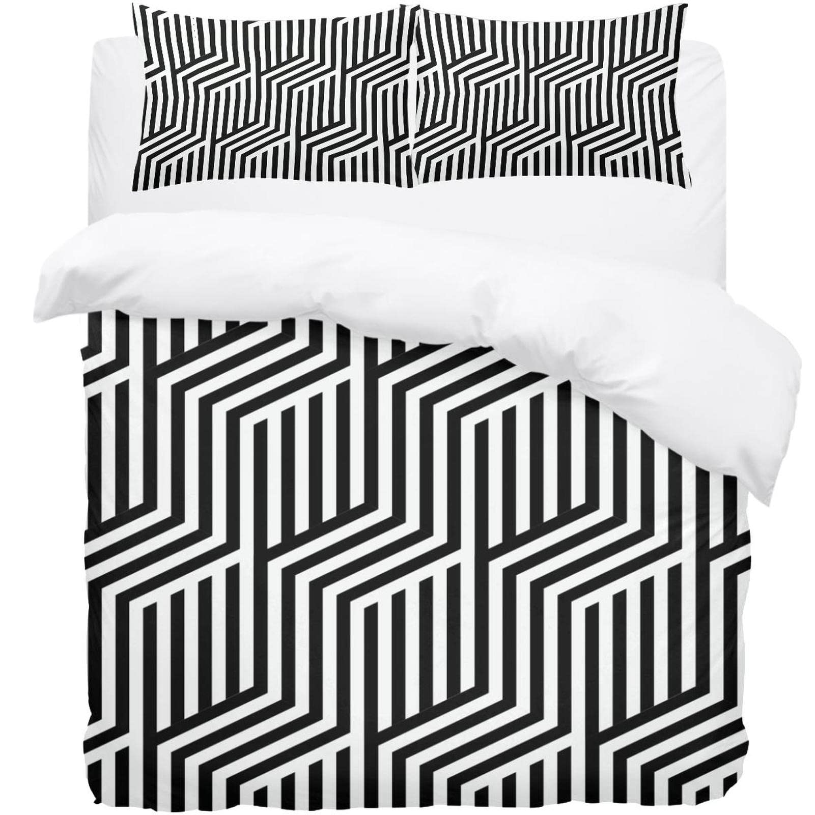 Parure de lit 3 pièces grand lit pour harmoniser votre chambre moderne