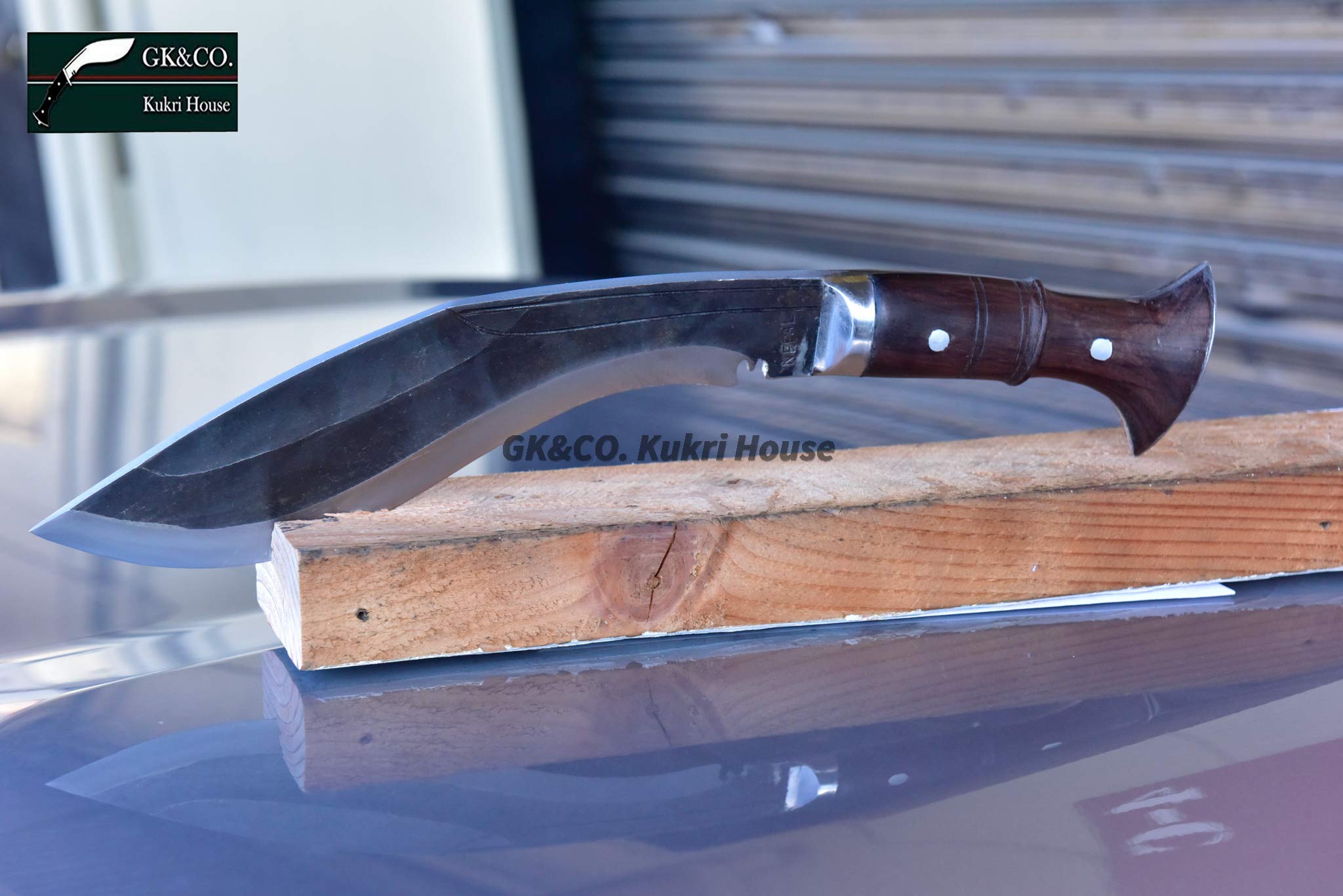 Genuine Gurkha Kukri Knife 10" Blade Full Tang Panawal Angkhola Village Kukri Handmade by GK
