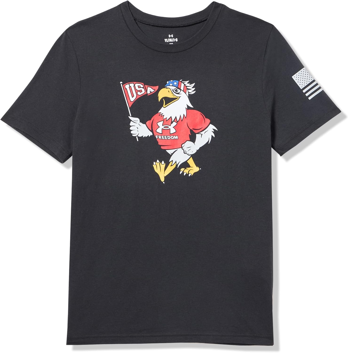 Under Armour Boys' Freedom USA Eagle Short Sleeve T Shirt