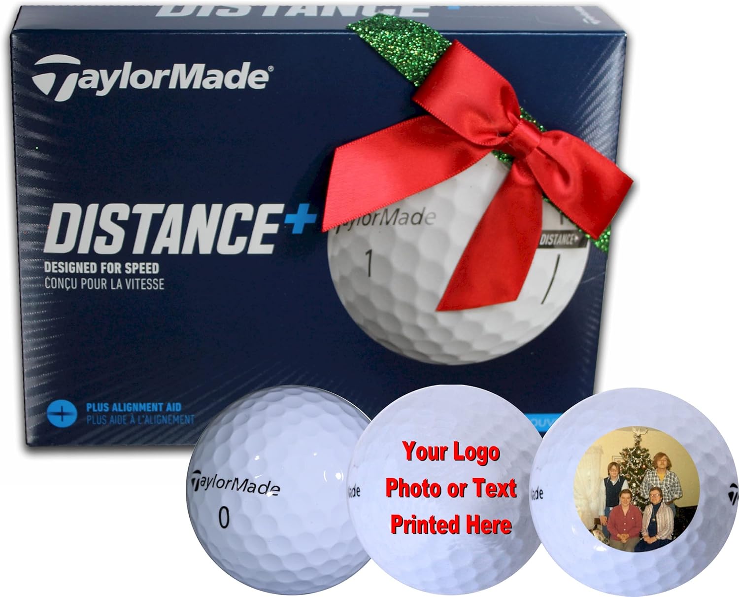 Taylormade Distance Personalized Golf Balls 12 Pack