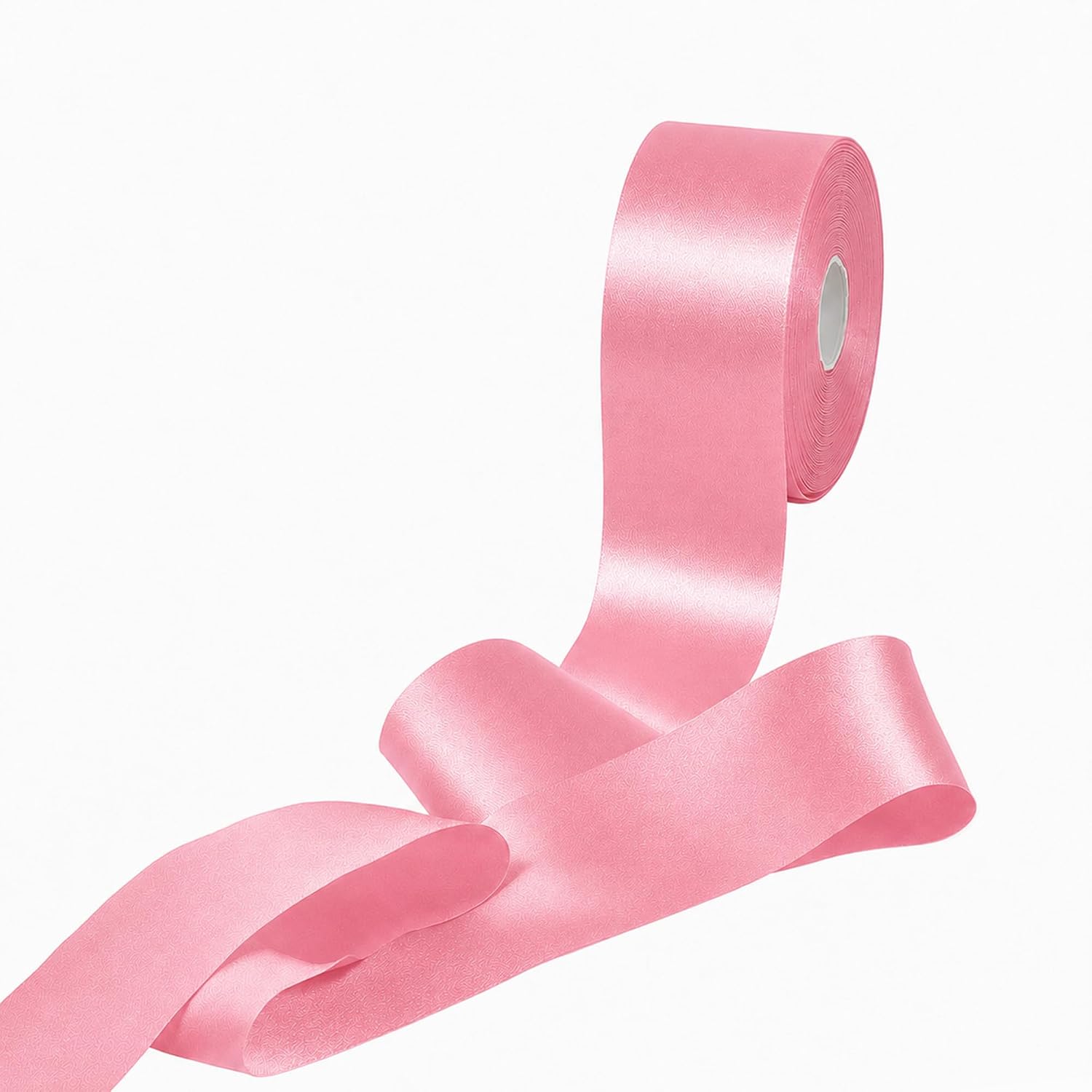 Wide Pink Satin Ribbon 12 Inch x 25Yards Large Ribbon for Cutting Ceremony Grand Opening Chair Sash Table Large Bows Wedding Party Decoration
