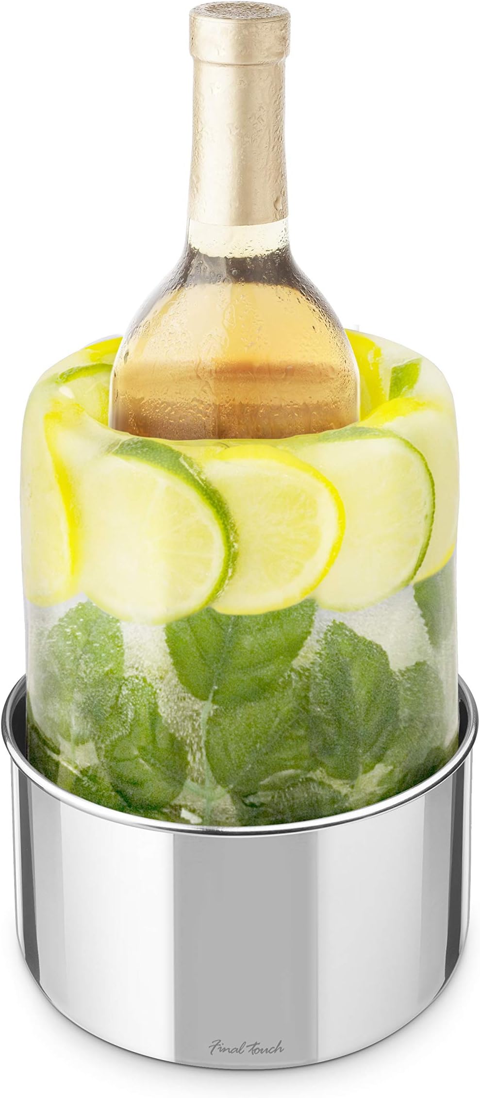 Jeray Final Touch Ice Bottle Chiller, Clear