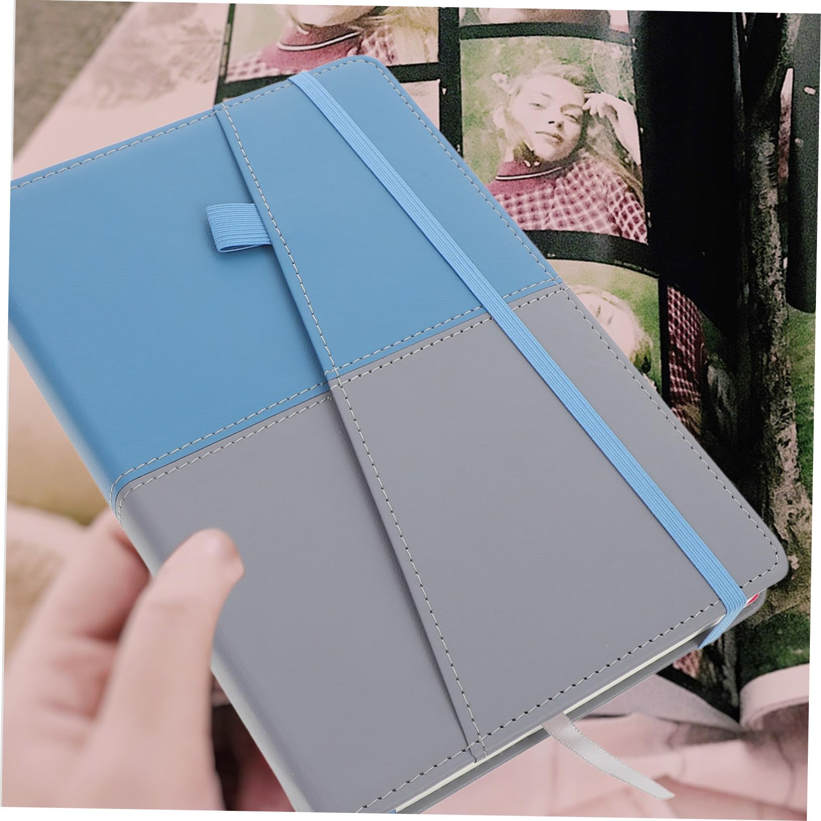 Carnet de Mots de Passe en Pu et Papier avec Onglets Alphabétiques Design Simple et Pratique Bloc-notes Multifonction pour Enregistrer Mot de Passe Format A5