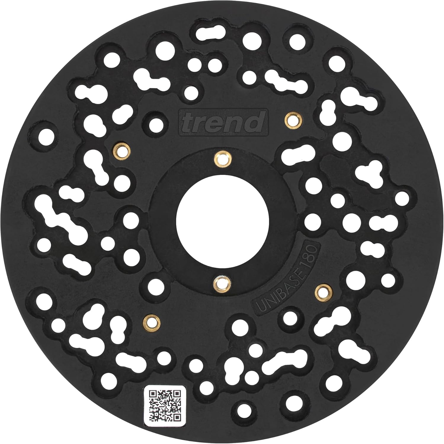 Trend Universal Plunge Router Sub-Base, 7 Inch (180mm) Diameter, UNIBASE/180