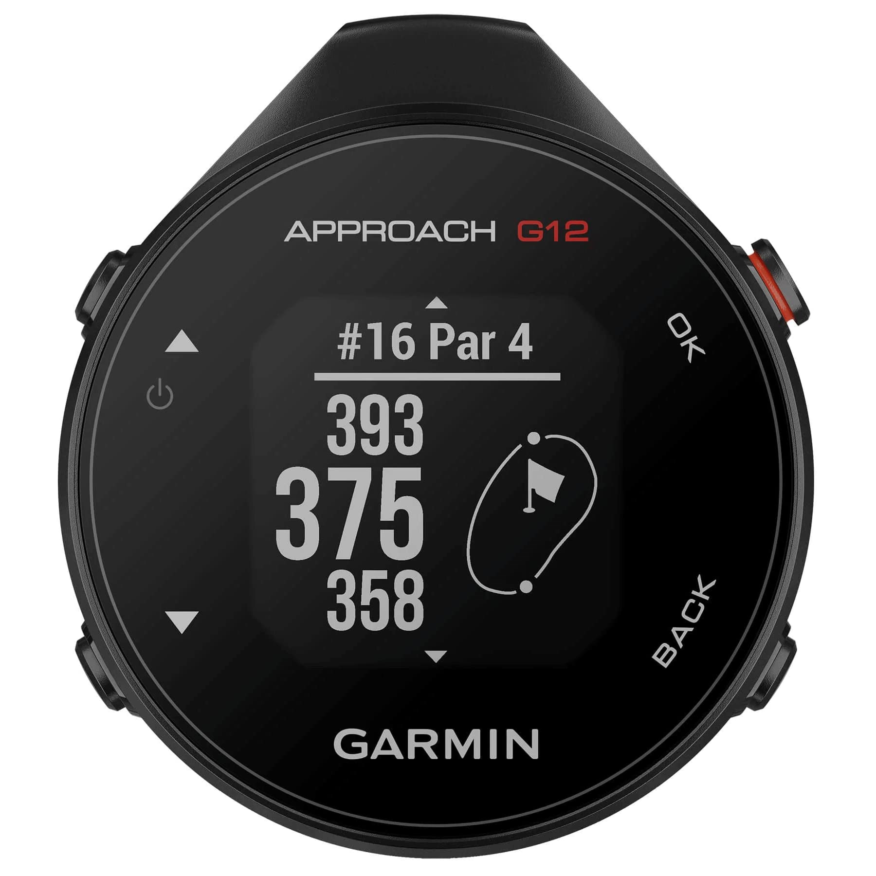 Garmin Approach G12, Dispositivo de Mano para Golf con Pantalla de 1.3"