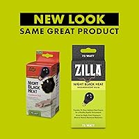 Vista 9 de Zilla Bombilla incandescente, negro nocturno, ideal para especies de reptiles nocturnos