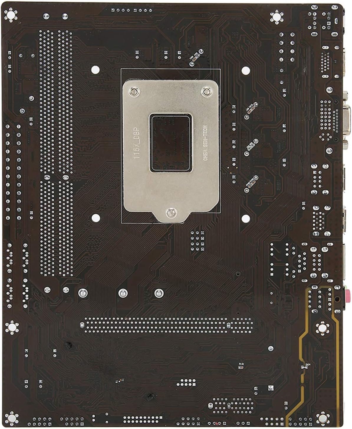 MATX M.2 A 1155 Motherboard, DDR3 1066/1333/1600MHz Computer Mainboard, Supports VGA+HDMI+DVI Output, Supports NVME+NGFF + SATA2.0 Channel