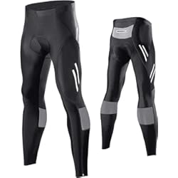 Ropa Ciclismo Assos Barato Hombres Pantalones de Ciclismo, Transpirable Bicicleta con 3D Gel Acolchado MTB Ciclismo Pantalones Largos
