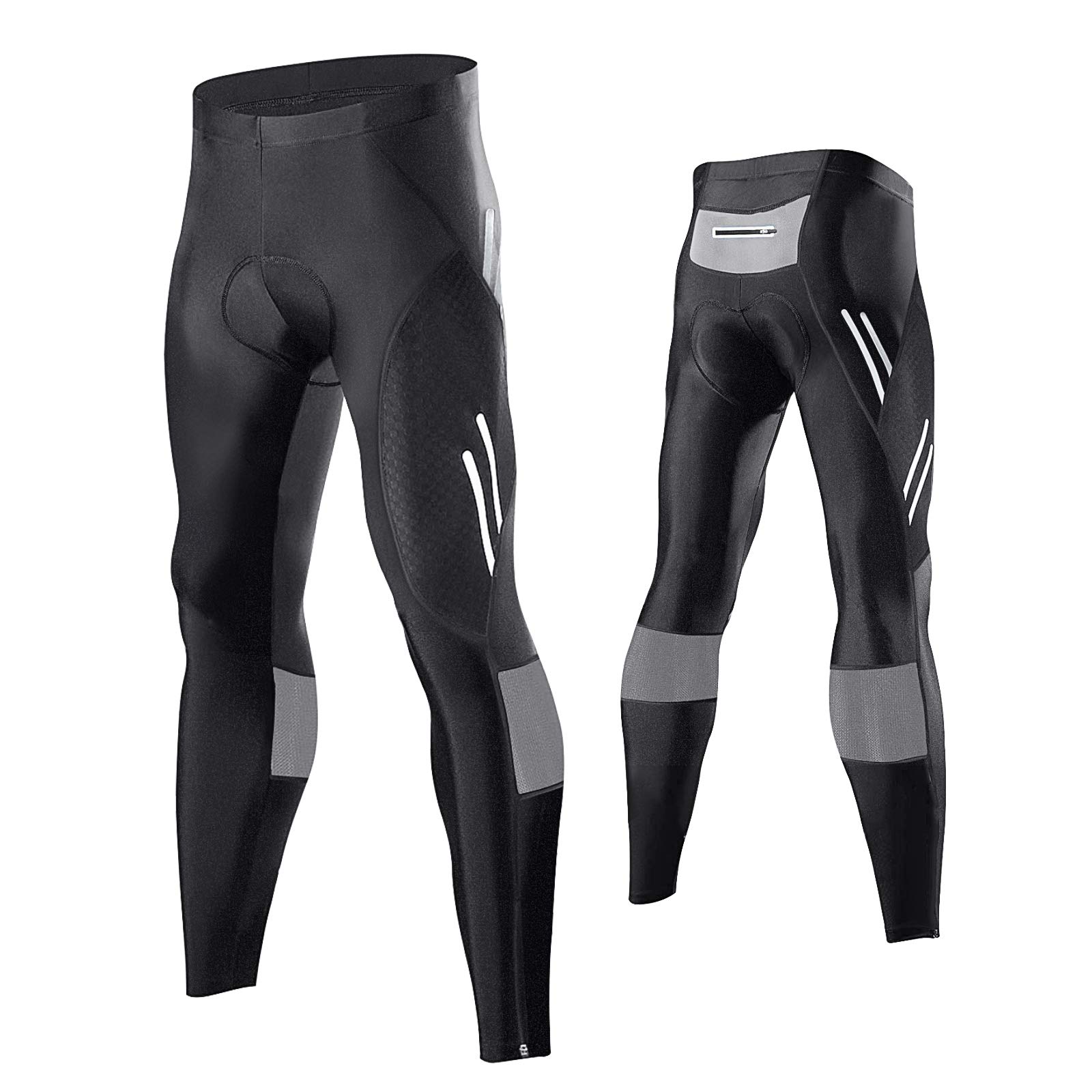 MEETWEE Pantalon Cyclisme Homme Respirant 3D Gel Silicone Long Compression Leggings Vélo