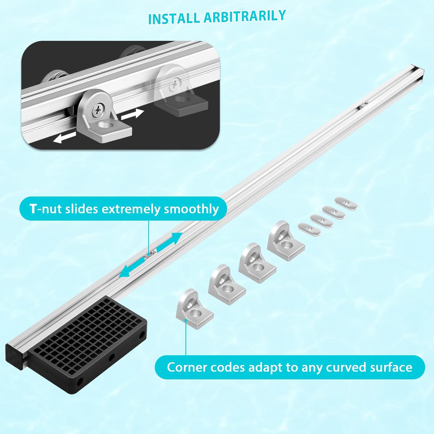 Kayak/Canoe Trolling Motor Mount Bracket & Fishing Accessories Mount Platform for Kayak/Canoe