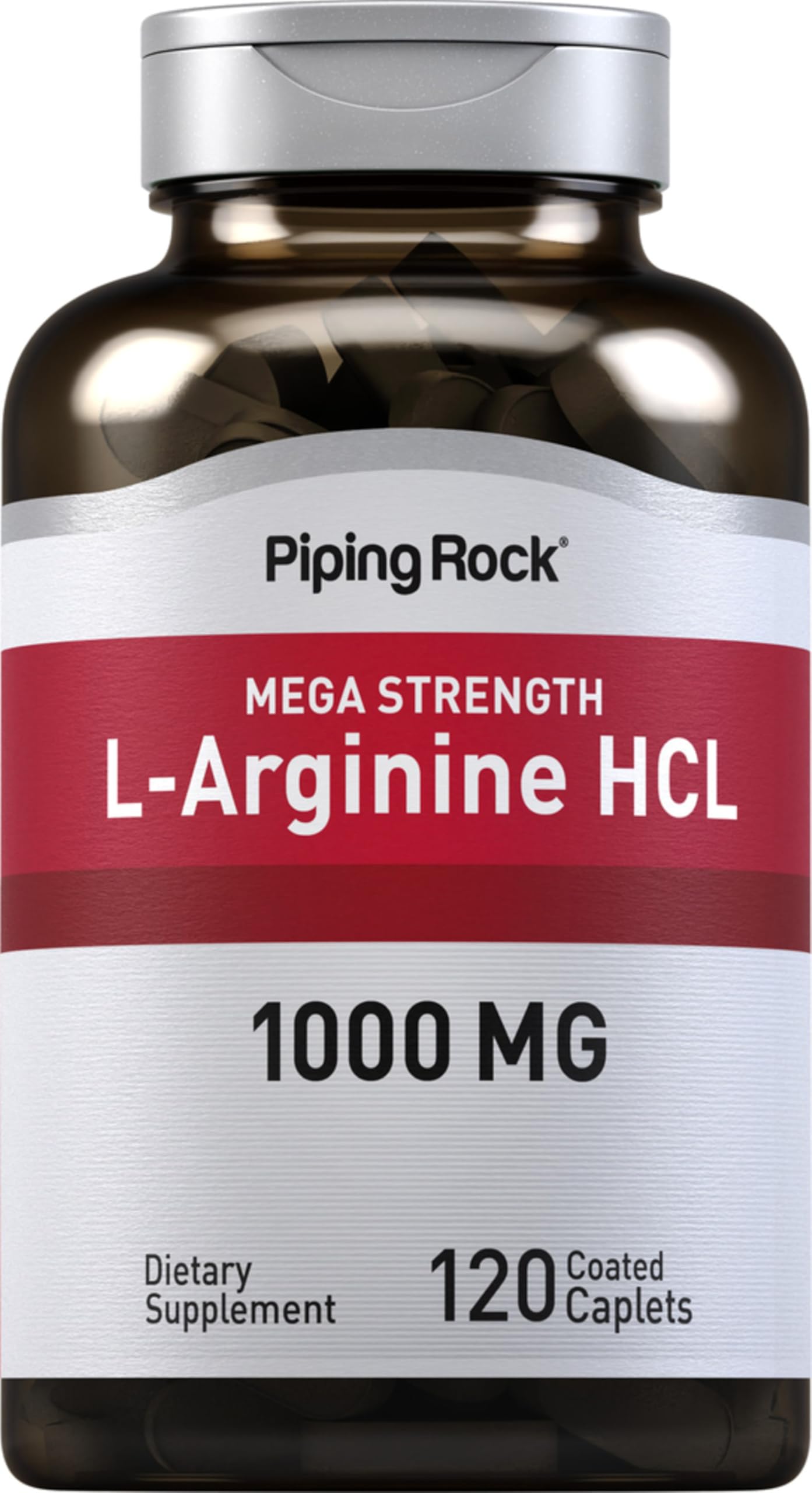 Piping Rock L-Arginine HCl 1000mg | 120 Caplets