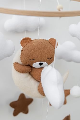 Miniatura 2 de Móvil para bebés de animales del océano, decoración de habitación, guardería temática de safari, decoración de animales del océano, móvil de fieltro