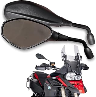 Espelho Retrovisor Modelo Bmw F800 Gs650 haste curta yamah