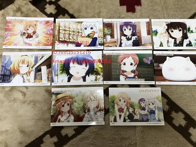 Amazon ご注文はうさぎですか ごちうさ アニメイト秋葉原オンリーショップ 限定 特典 ブロマイド 10種類 セット 数2 アニメ 萌えグッズ 通販