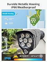 Vista 6 de LONNKY Iluminador LED IR gran angular 8-LEDs 90 grados 100ft IR luz de inundación infrarroja para cámaras de seguridad CCTV, cámara IP, cámara bala