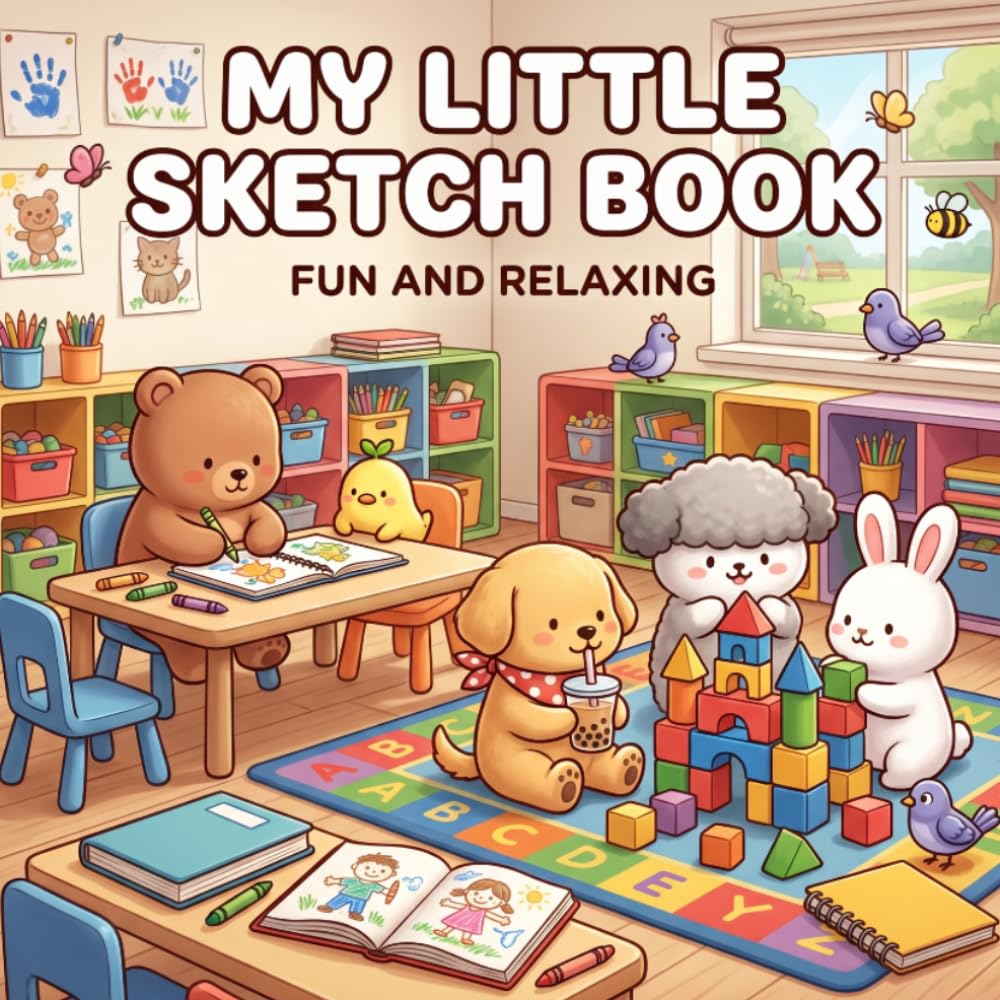 My Little Sketch Book: Fun and Relaxing