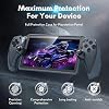 Funda para PlayStation Portal TNP, cubierta frontal desmontable con soporte, gris | carcasa protectora de ABS y TPU con agarre antideslizante, recortes precisos y diseño 2 en 1 para viajes 7
