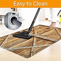 Vista 41 de Teal Hardwood Floor Desk Chair Mat, Painted Wood Board Horizontal Lines Birthdays Easter Holiday Print Backdrop Image, Protects Hardwood Floor Under