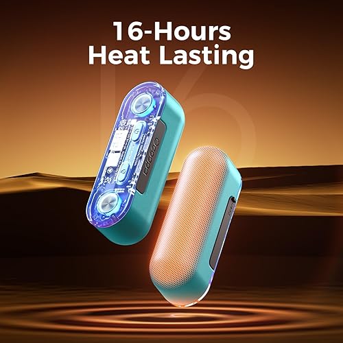 Miniatura 54 de OCOOPA Calentadores de manos recargables, paquete de 2, calentador de manos eléctrico magnético, 16 horas de calor, 4 niveles de calor hasta 145 ℉