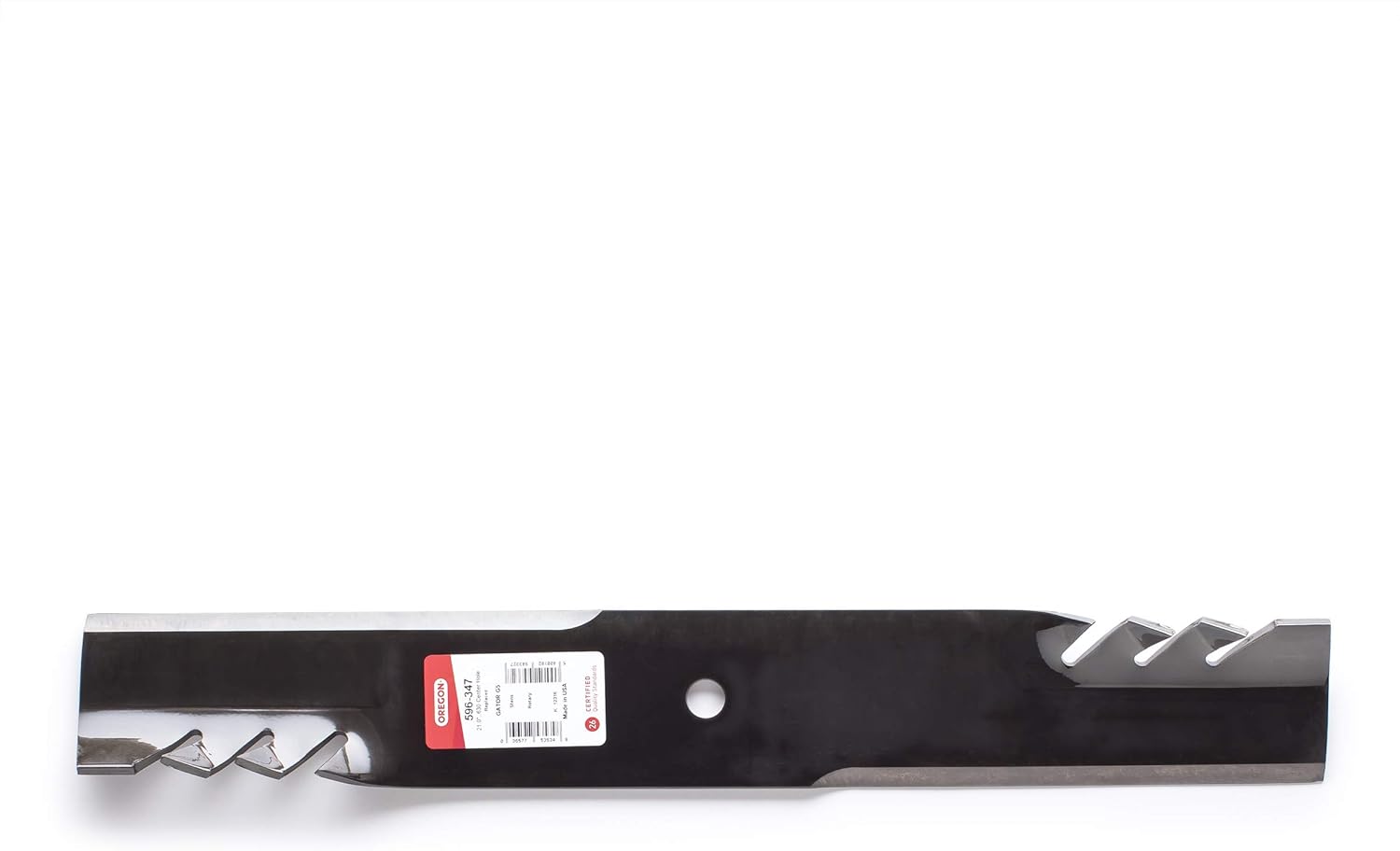 Oregon 596-347 21" Gator™ G5™ Replacement Mower Blade for Scag, Black