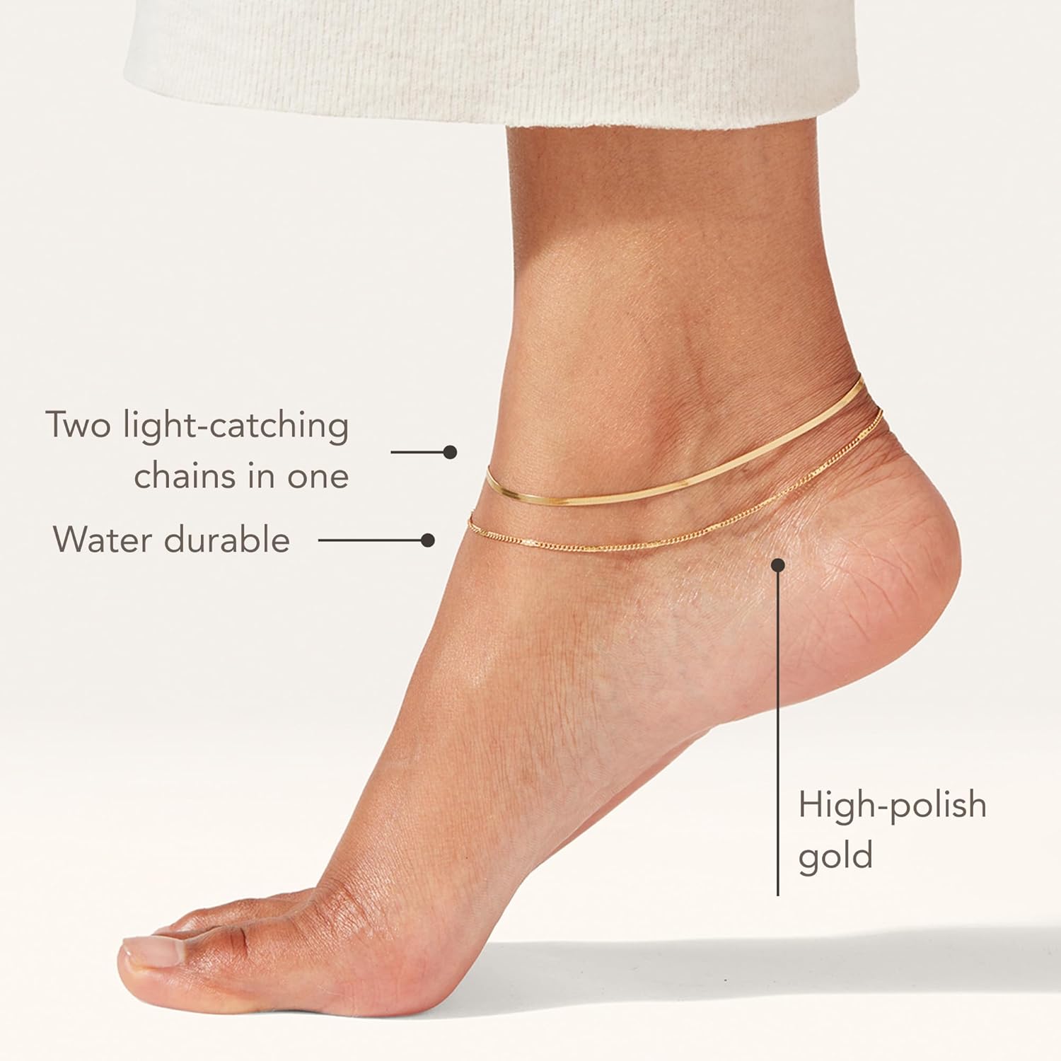 Amazon | JENNY BIRDサーフサイドアンクレット。, O/S, プラチナ