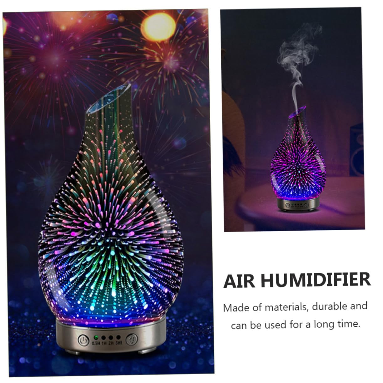 1pezzi Diffusore Per Aromi Umidificatore Elegante Con Funzione Di Spegnimento Automatico Adatto Per Ufficio e Yoga Migliora La Qualità Aria Design e Duraturo