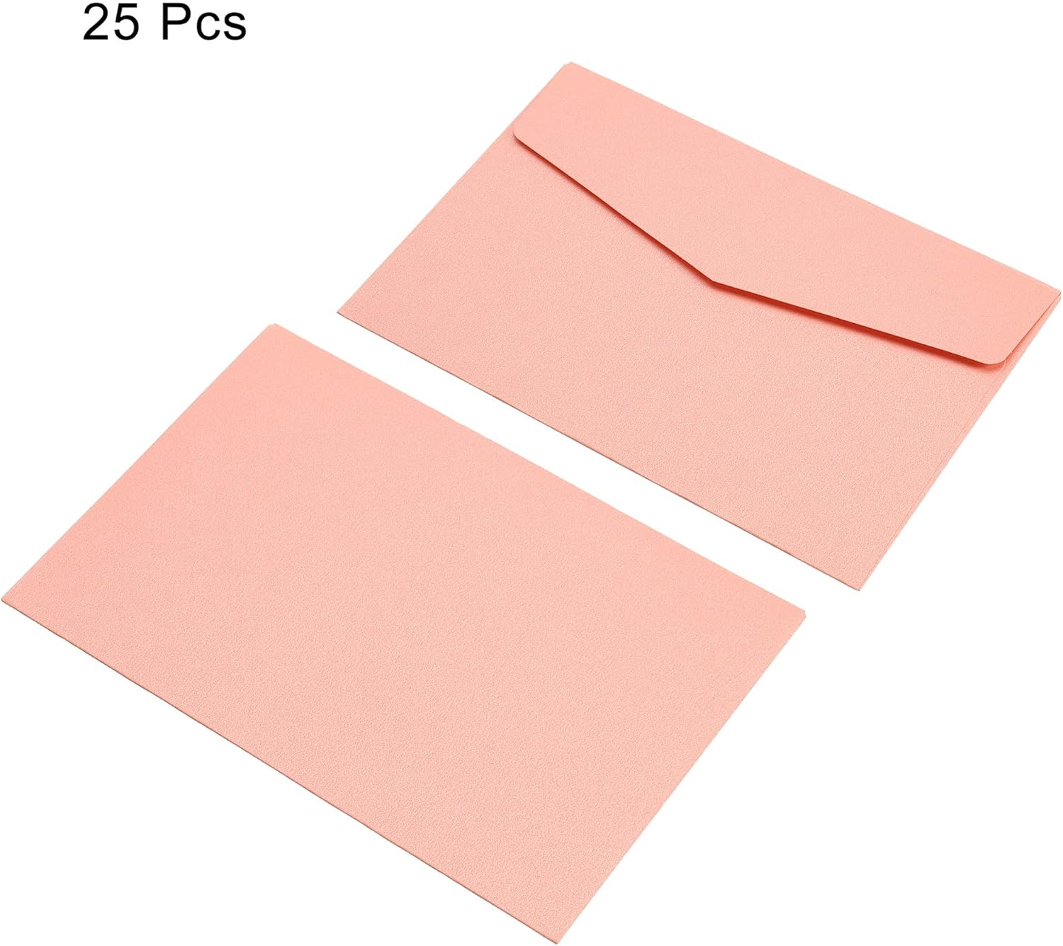 PATIKIL Invitations Envelopes, 25 Pack Colorful Blank Cards for Birthdays Wedding Pink - Image 4