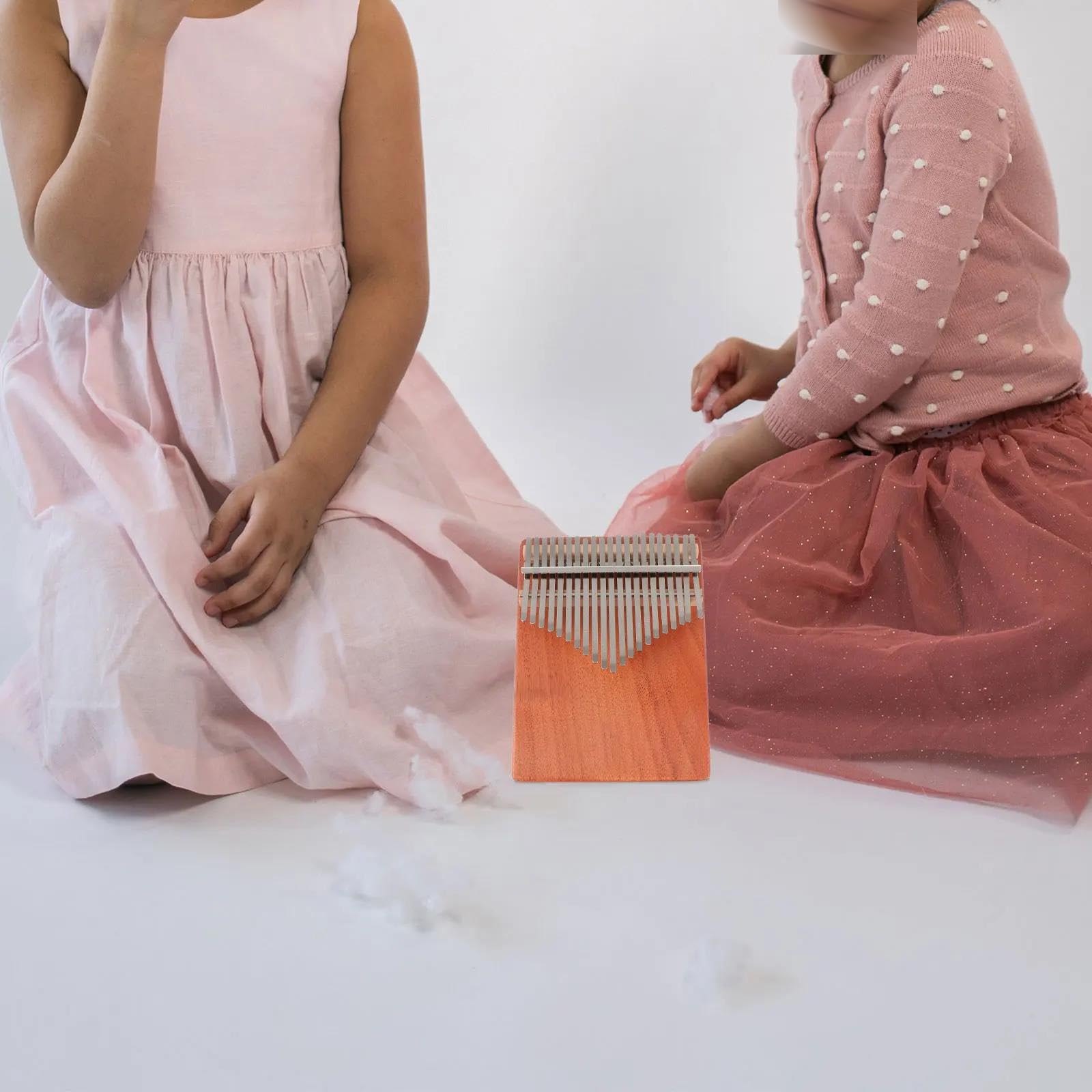 1 Przenośny Zestaw Kalimba 21 Nutowy Z Pianinem Kciukowym Drewniany Kalimba