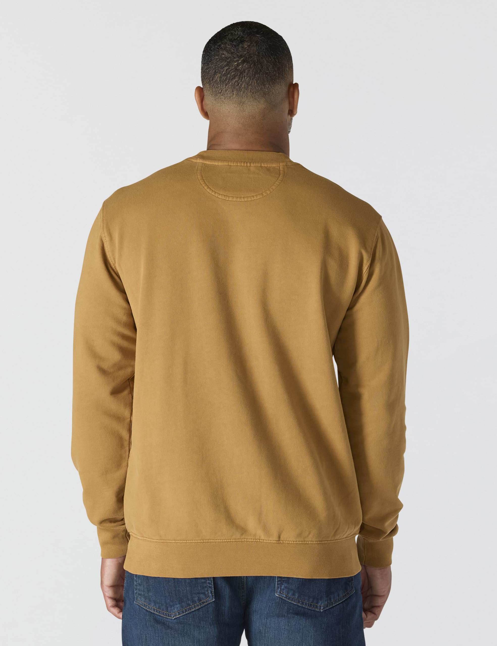Carhartt Męska bluza z kapturem o średniej wadze o średniej wadze French Terry Crewneck z kieszenią