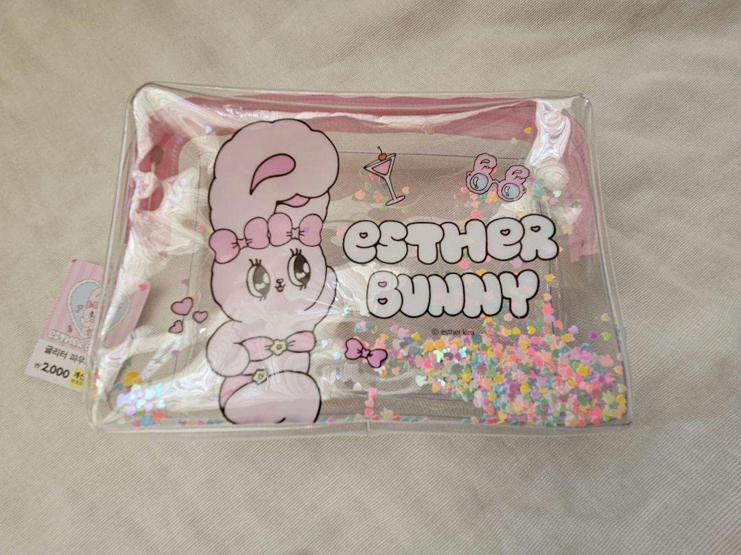 エスターバニー クリアポーチ Esther Bunny ミニクリアポーチ｜むにゅぐるみパティオ公式サイト