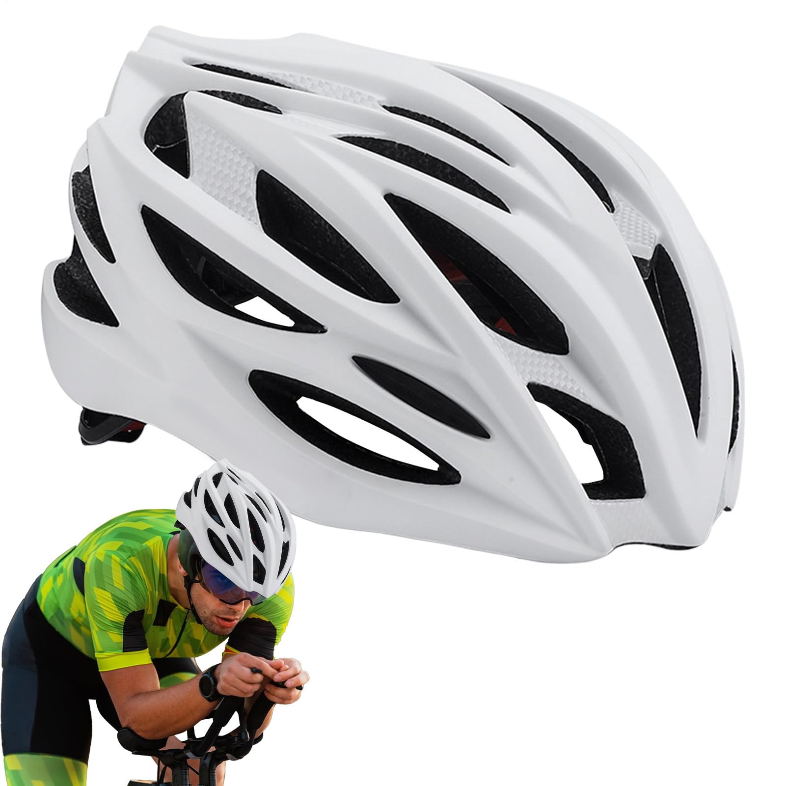 Casque de vélo de sécurité avec protection légère ventilée - 8