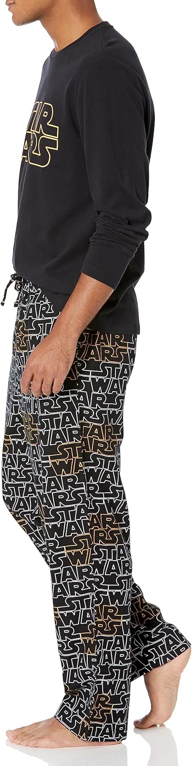 Amazon Essentials Disney | Marvel | Star Wars Men's Flannel Pajama Sleep Sets - Image 4