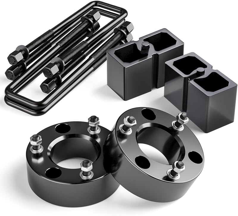 Kit de Lift e Nivelamento KSP PERFORMANCE 3" Dianteiro + 2" Traseiro para Chevy Silverado 1500 e GMC Sierra 1500 2007–2020 – 4 peças