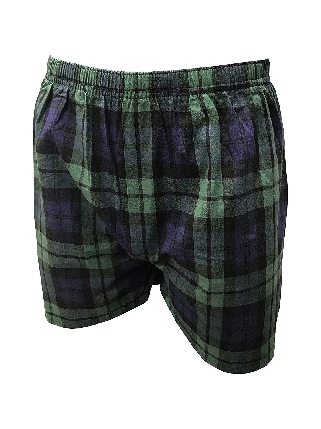 Thistle Products Ltd Mens Black Watch Tartan Boxer Shorts (Medium)