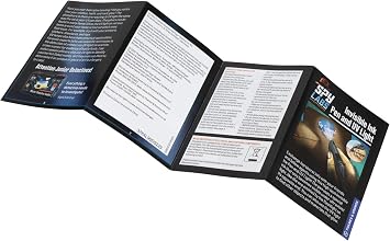 Spy Labs Inc: Invisible Ink Pen and UV Light by Thames & Kosmos | Exchange Top Secret Info Securely | Essential Tools and Tricks of The Trade from The Detective Gear Experts for Young Investigators