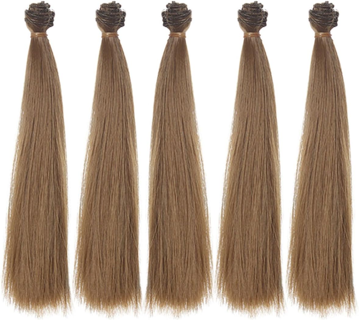 MUZIWIG 9.9 x 39.4 in, 5rolls Curly Heat Resistant Doll