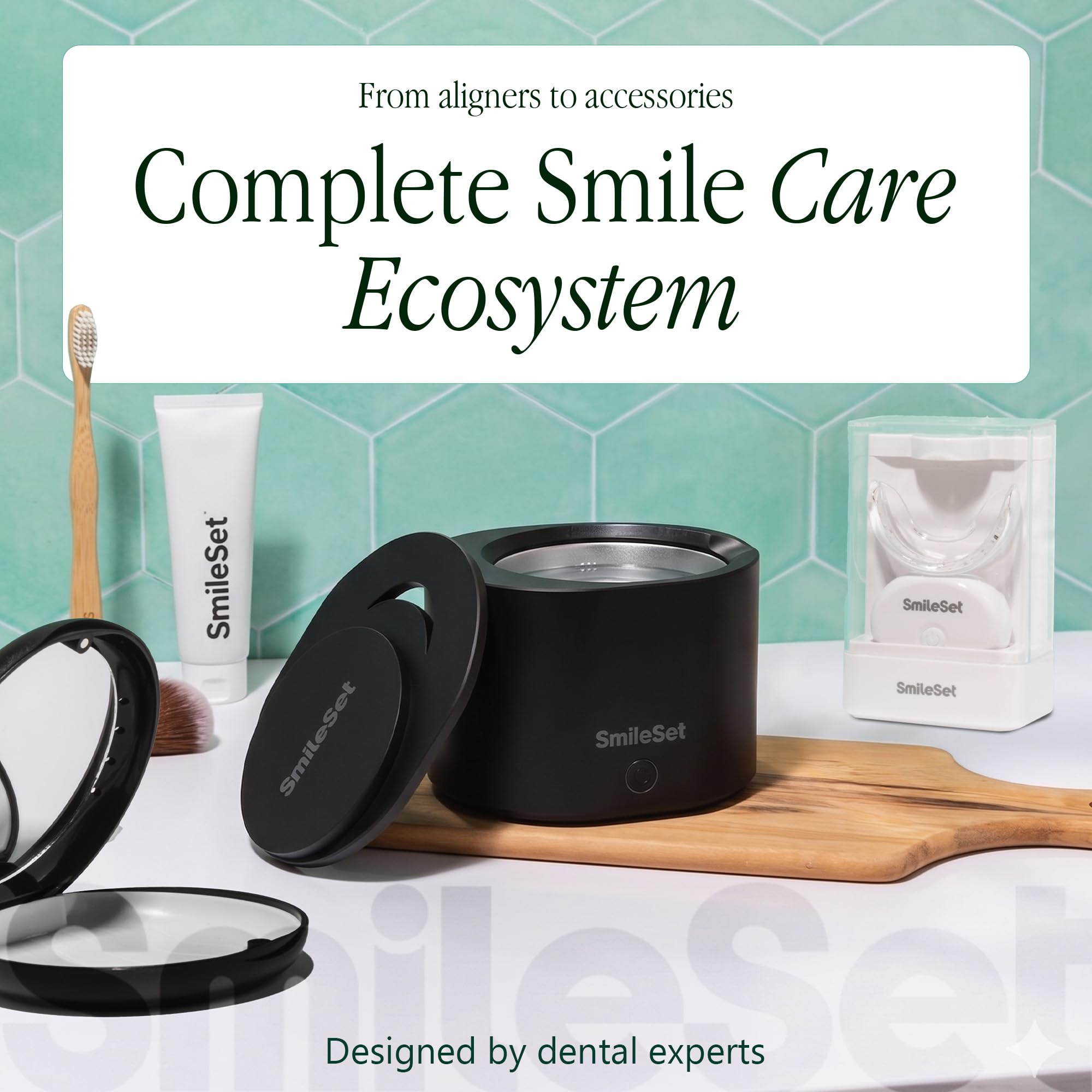 SmileSet Retainer Cleaner - Ultrasonic Cleaning -7