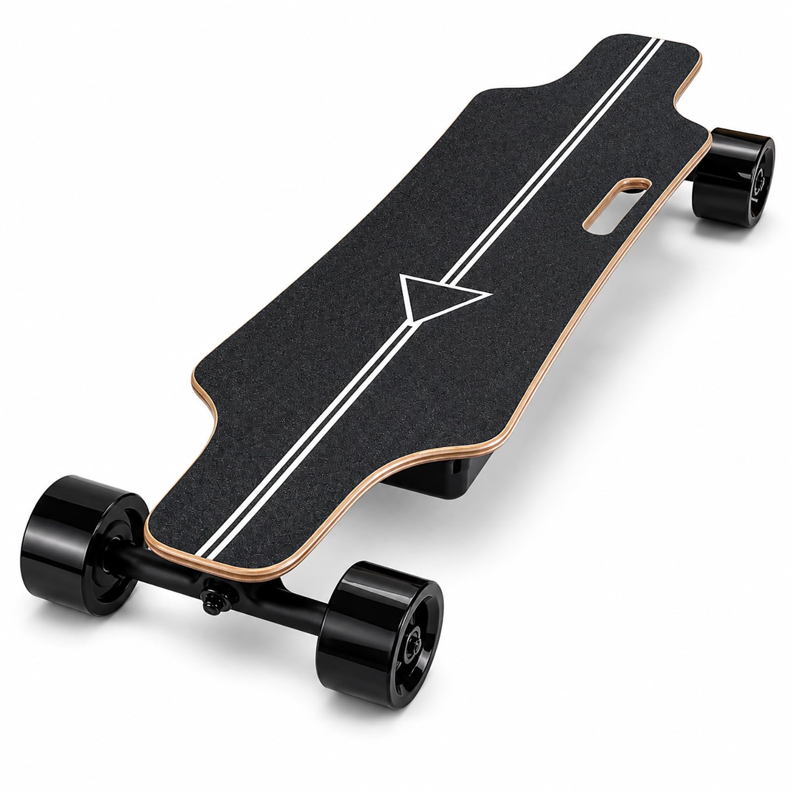 Skateboard Électrique Portable – Moteur 300W, 3,8 kg, Poignée de Transport, Plateau Érable, pour Débutants et Ville 15km