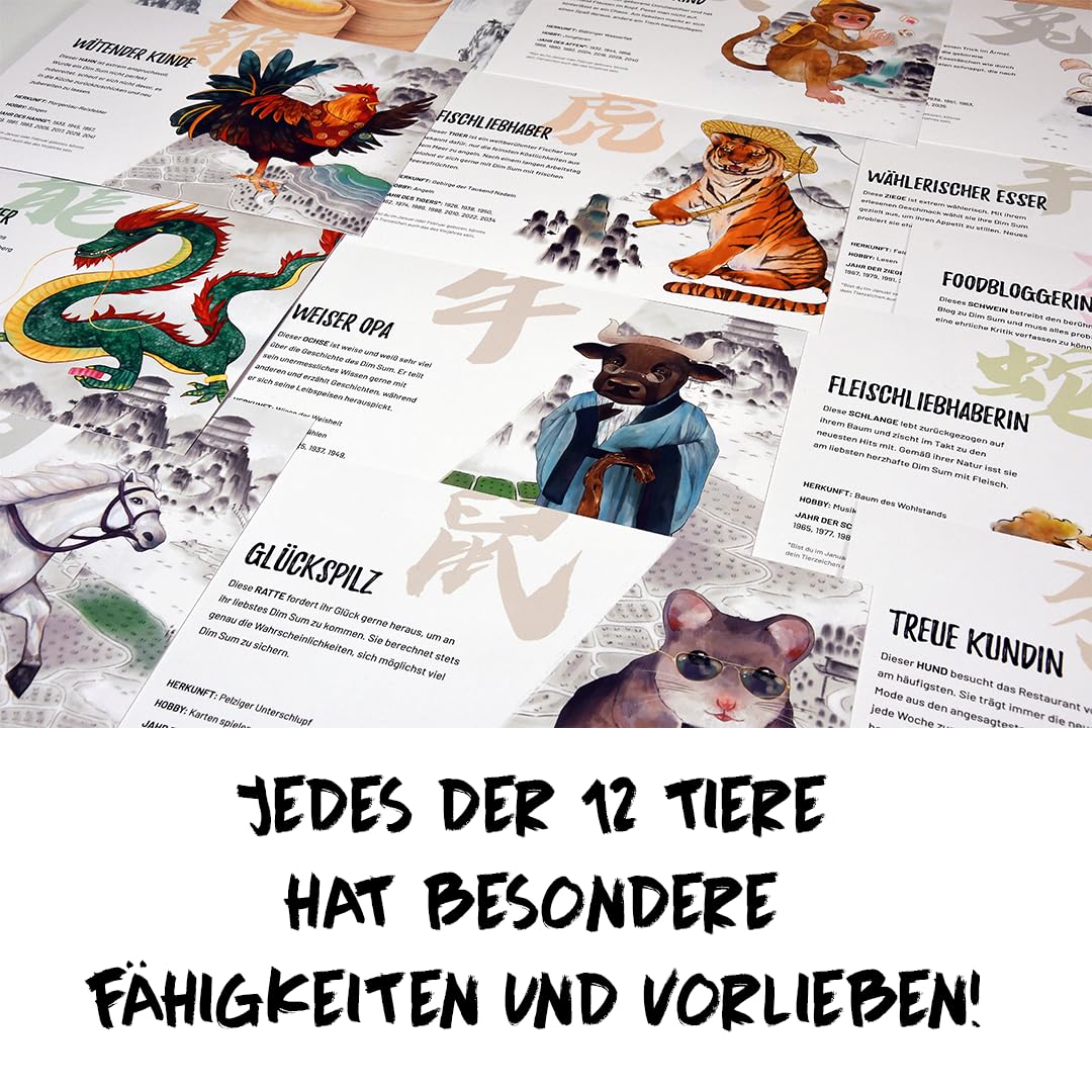 1028620 | Dim Sum - tierisch leckeres Familienspiel | Deutsch